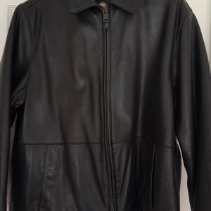 Marc New York Men's Black Leather Jacket